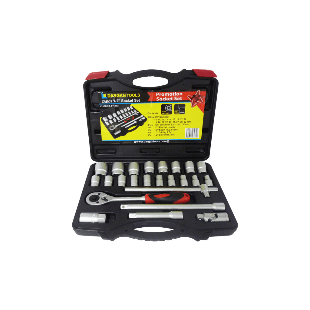 Dargan Promo Socket Set 1/2 DR - 25 Piece - Tool Source - Buy Tools and Hardware Online