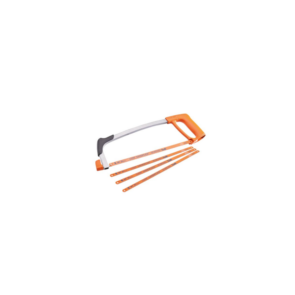 Bahco 300mm (12) Hacksaw With 3 Extra Blades