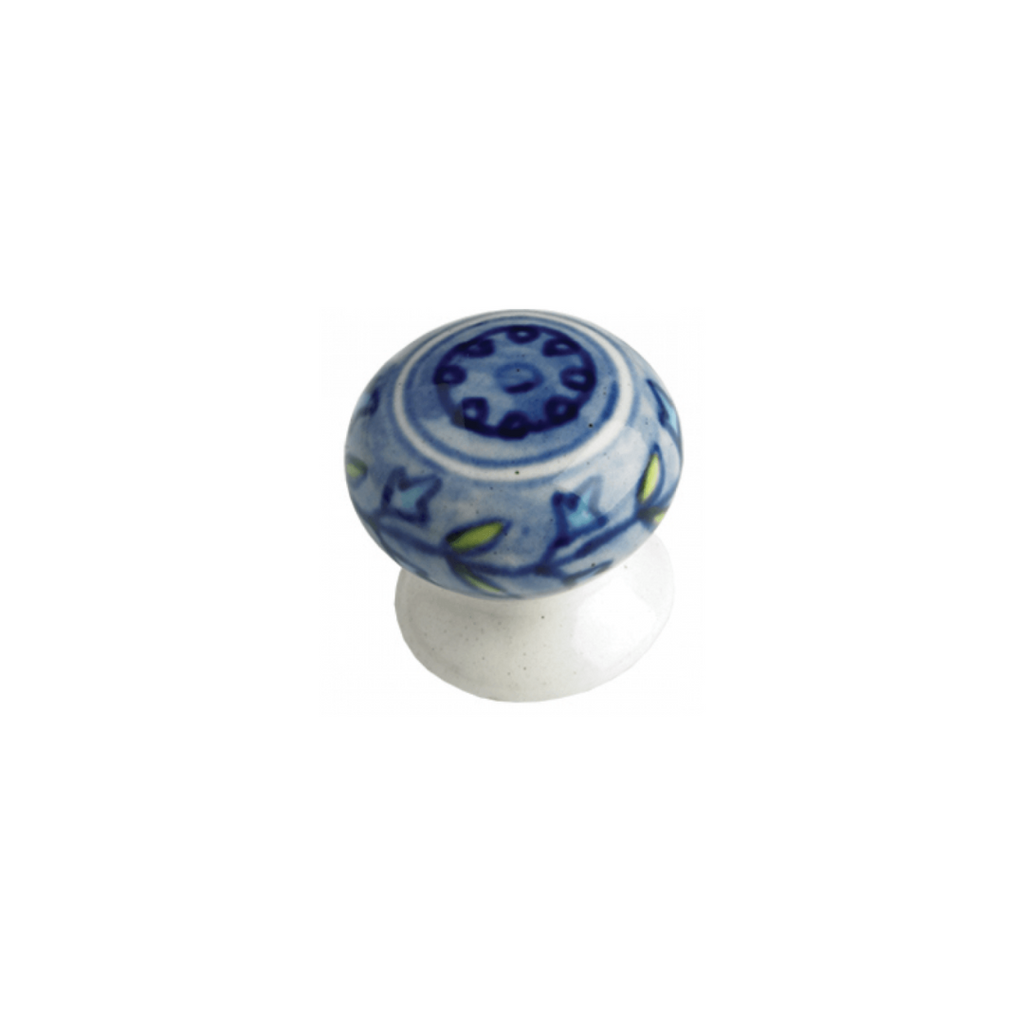 Black Country Metal Works Over Water House Ceramic Cupboard Knob 31mm