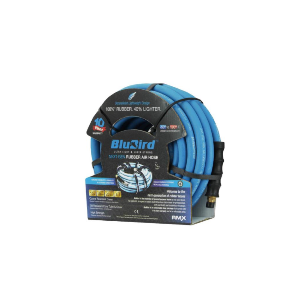 BluBird BB1010M Rubber Air Hose 10mm x 10m