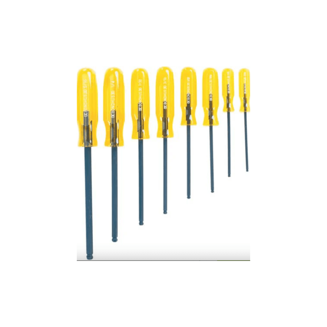 Bondhus 38411 Hohlwellen-Nuss 7/32 Zoll – 7,6 Cm Lang, Mit Farbcodiertem Rutschfestem Griff