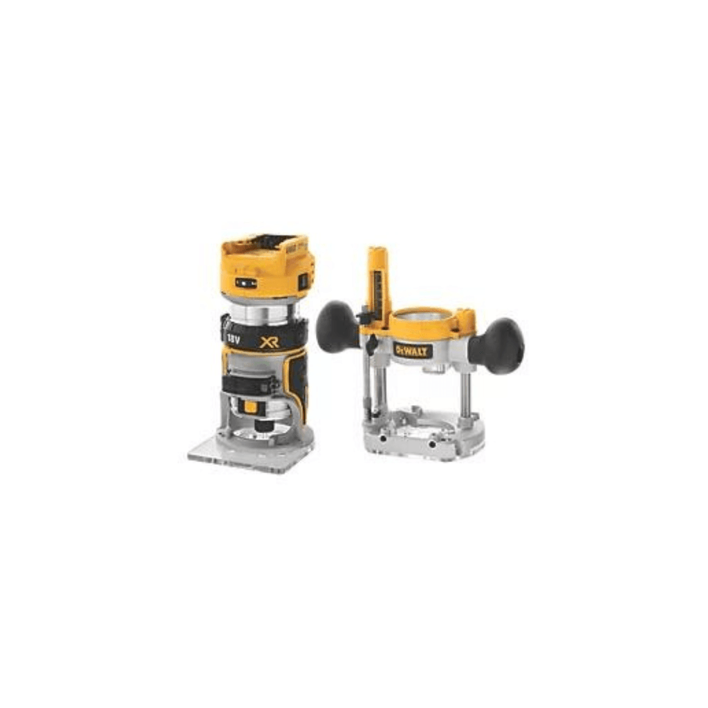 Dewalt Router DCW604N-NT 18V XR Brushless 8mm (1/4") - Bare - Tool Source - Buy Tools and Hardware Online