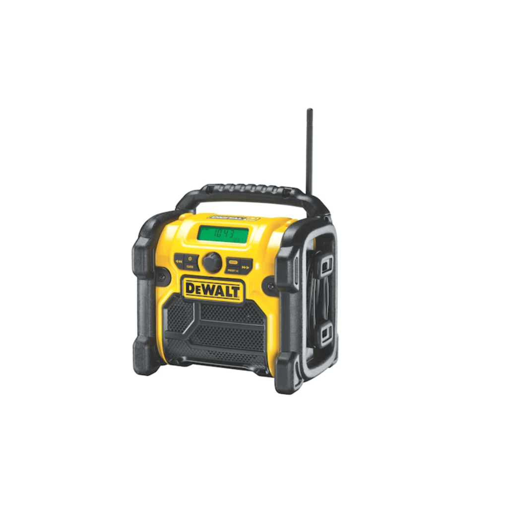 DEWALT DCR020 18V XR DAB FM Compact Radio Tool Source