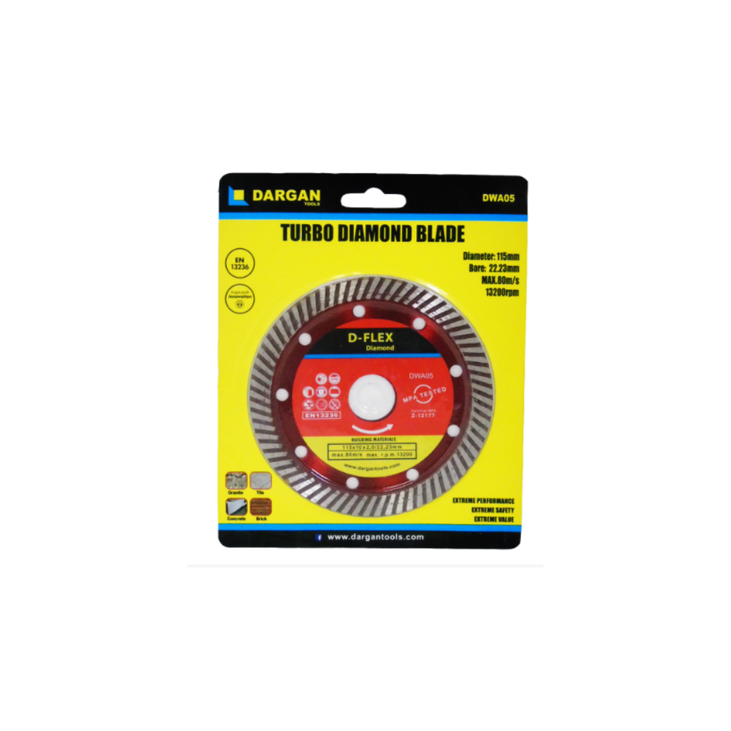 Dargan 4.5 Turbo Diamond Blade  (DWA05)