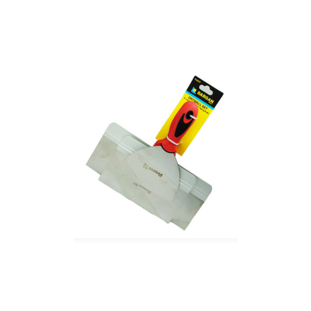 Dargan Drywall Set 6" Jointing, 8" & 12" Taping Knife -TKB/DT