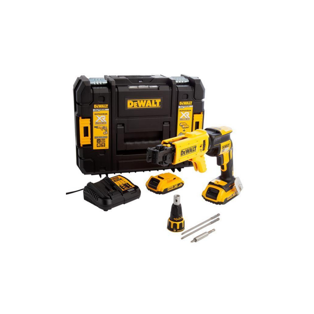 Dewalt DCF620D2K 18V Brushless Collated Screwdriver Kit (2x2Ah) - Tool Source - Buy Tools and Hardware Online