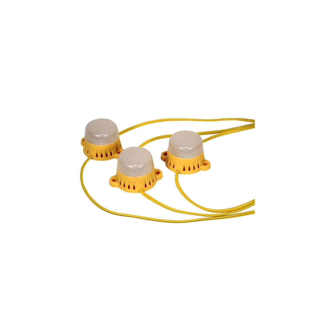 Faithfull Festoon Lights 10 x 5W LED Bulbs 22m