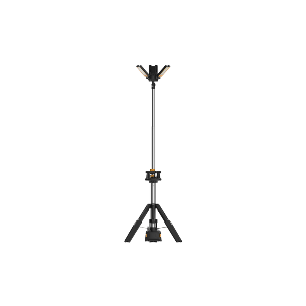 JCB TRI-FOLD KONNECT 8400 Lumen Tower Light Hybrid Power