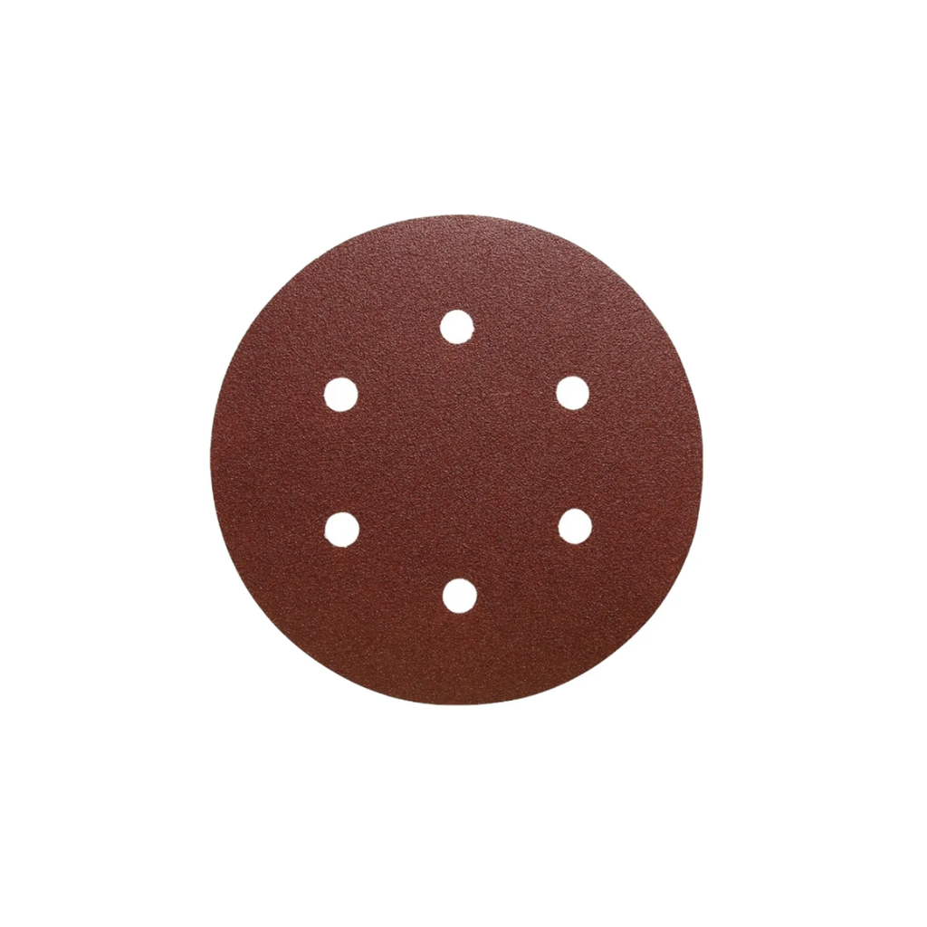 Klingspor 150mm Sanding Discs - 6-Hole Hook & Loop