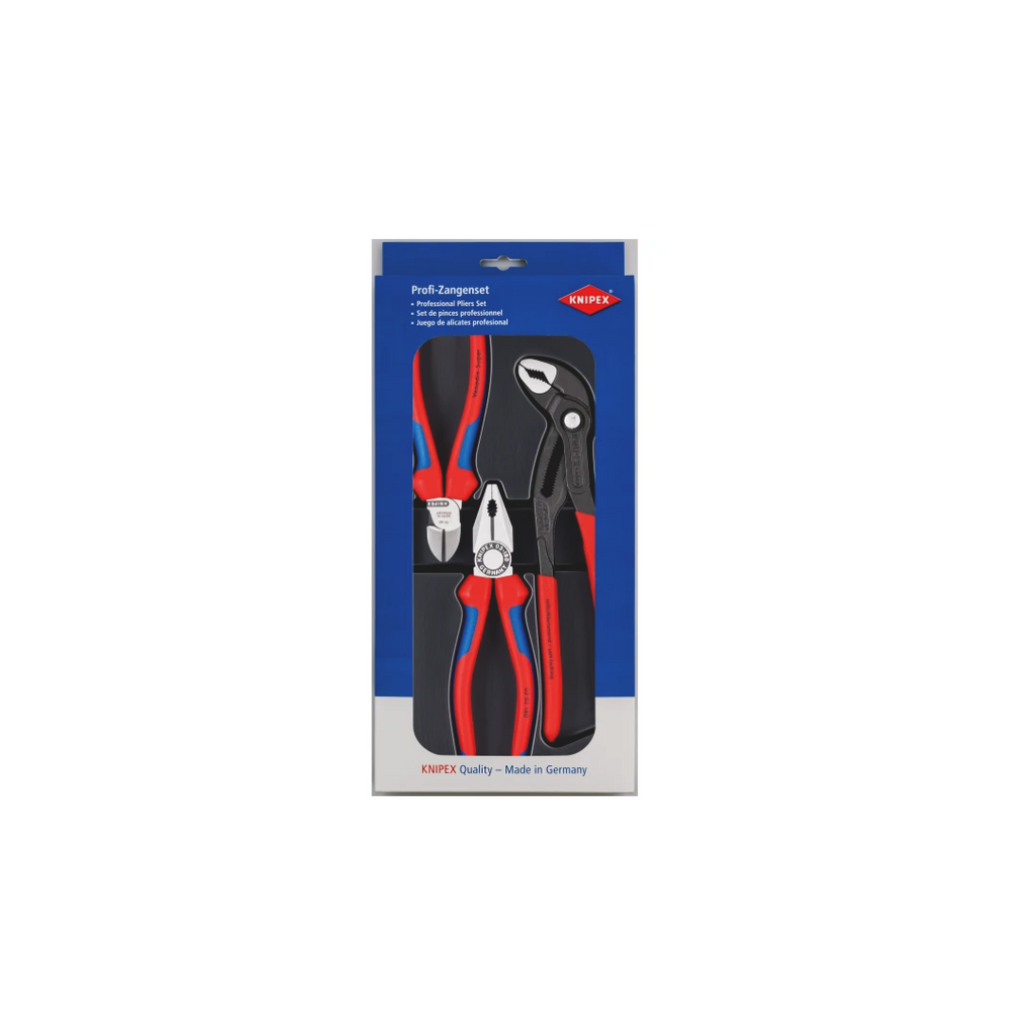 Knipex 3 Piece Plier Set 00 20 09 V01