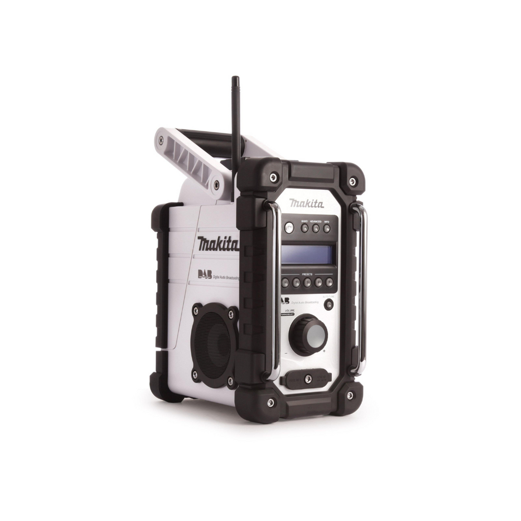 Makita DMR109W Jobsite DAB Radio in White