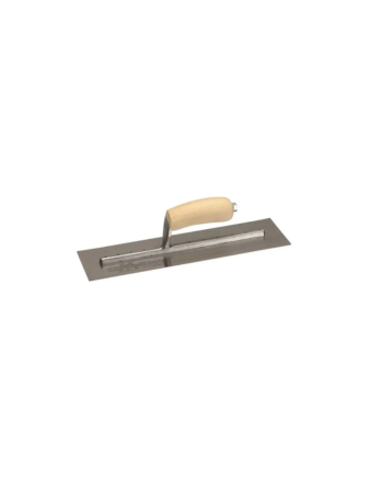 Marshalltown Finishing Trowel 14" x 4" Carbon Steel Wooden Handle — MXS64H