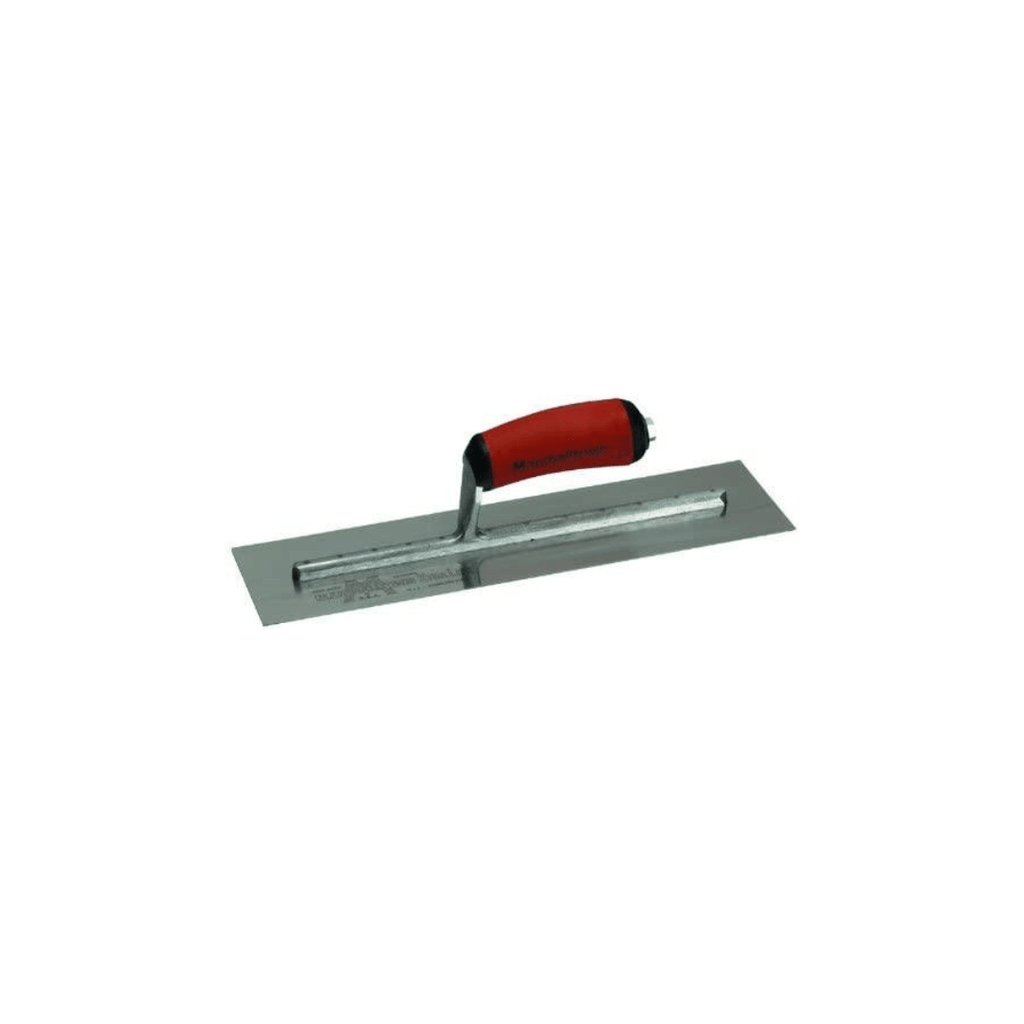 Marshalltown 16 x 4" Stainless Steel Finishing Trowel DuraSoft Handle - Tool Source - Buy Tools and Hardware Online