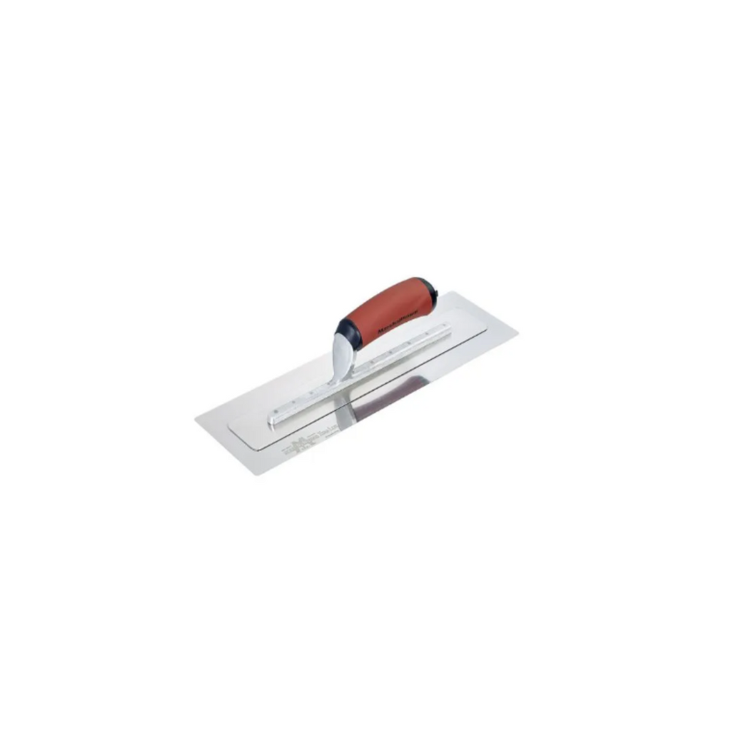 Marshalltown Permaflex Finishing Trowel 14" x 4 5/16” Flexible Stainless Steel - DuraSoft Handle