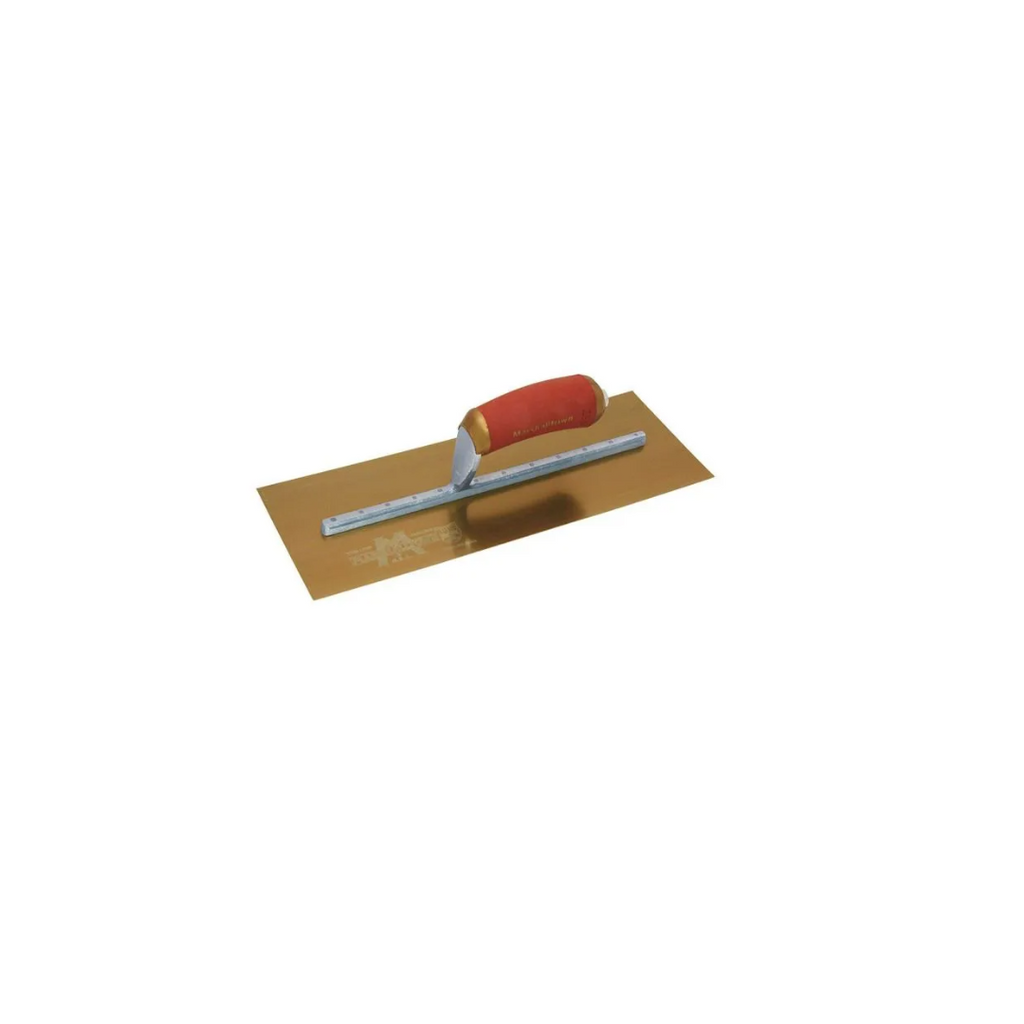 Marshalltown Permashape Finishing Trowel 16” x 5” Gold Stainless Steel