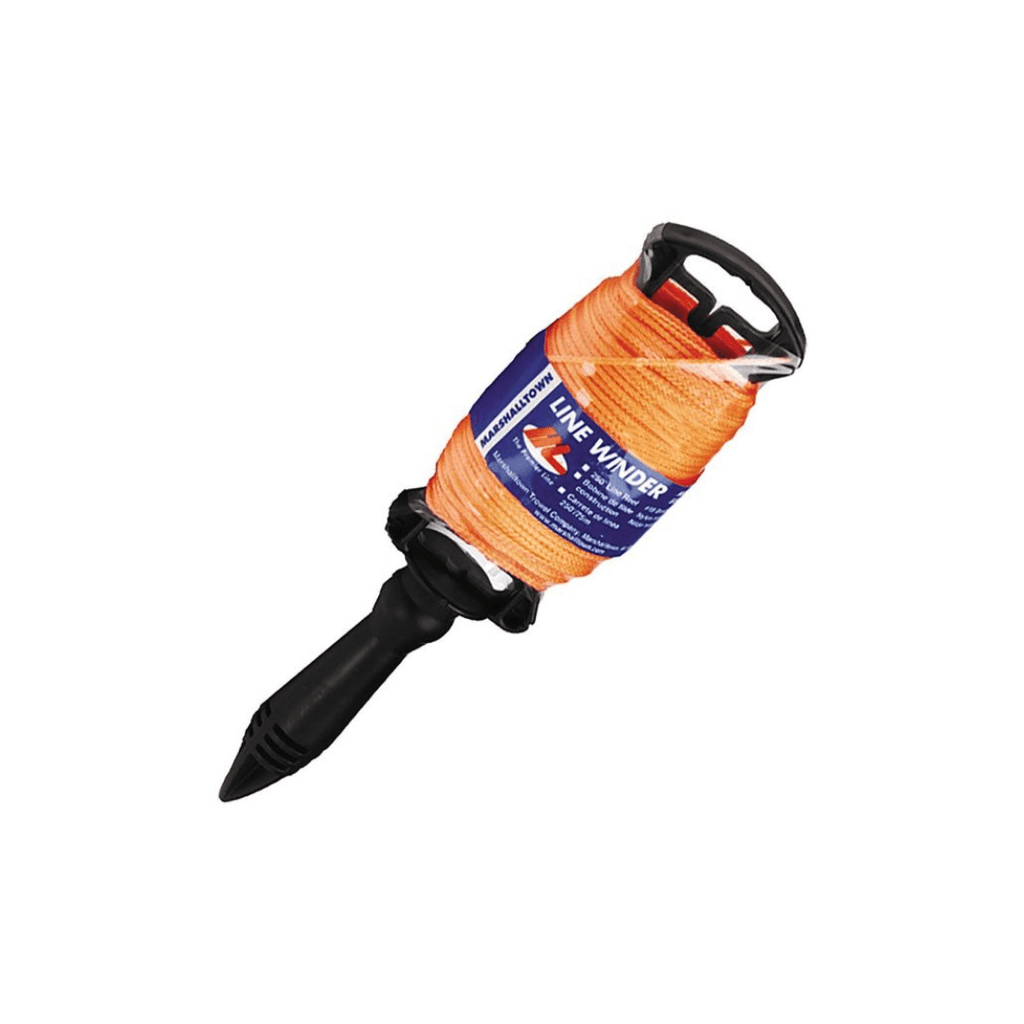 Marshalltown Braided Nylon Mason's Line 250' - Orange - M634 - Tool Source - Buy Tools and Hardware Online