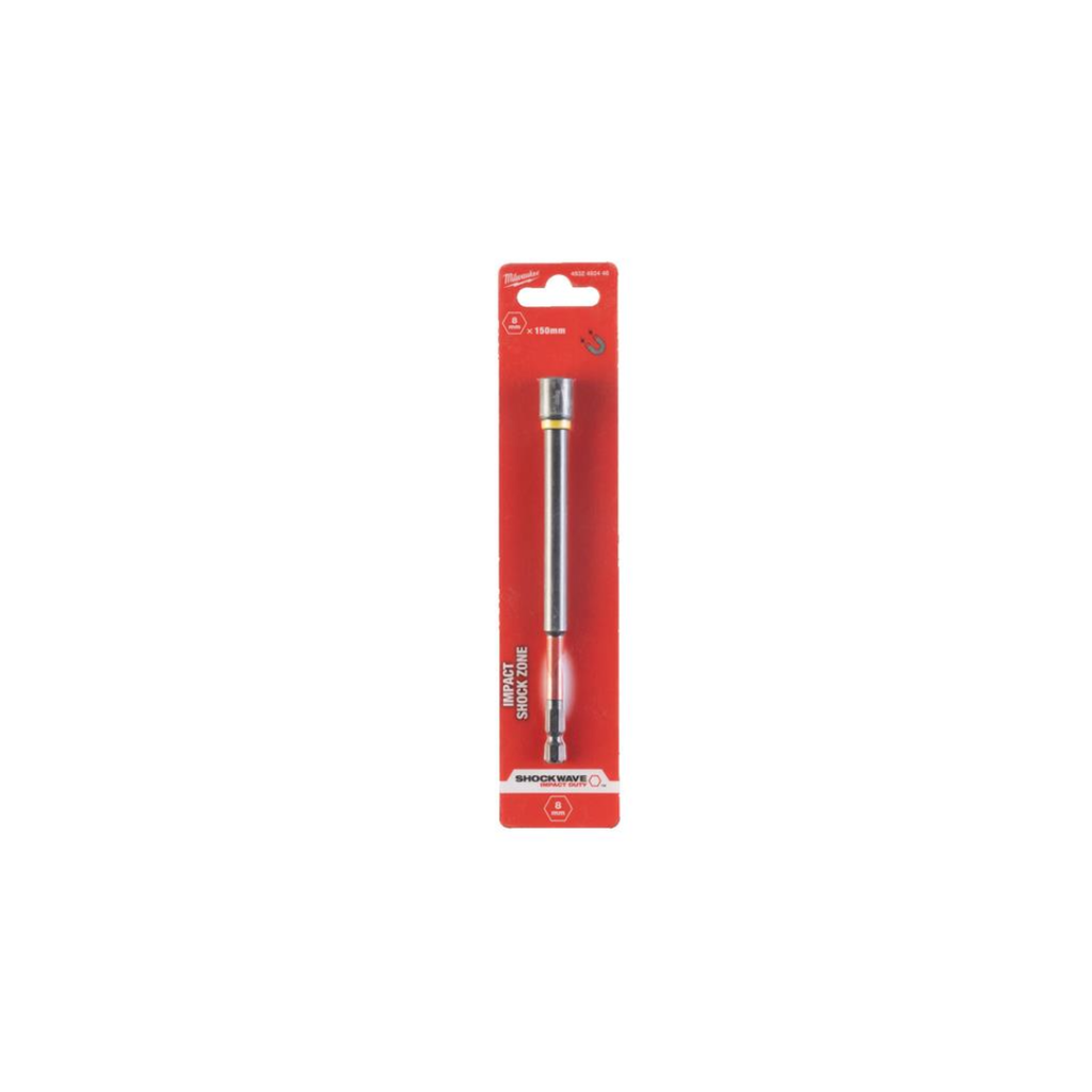 Milwaukee SHOCKWAVE Magnetic Nut Driver 8mm x 150mm (4932492446)