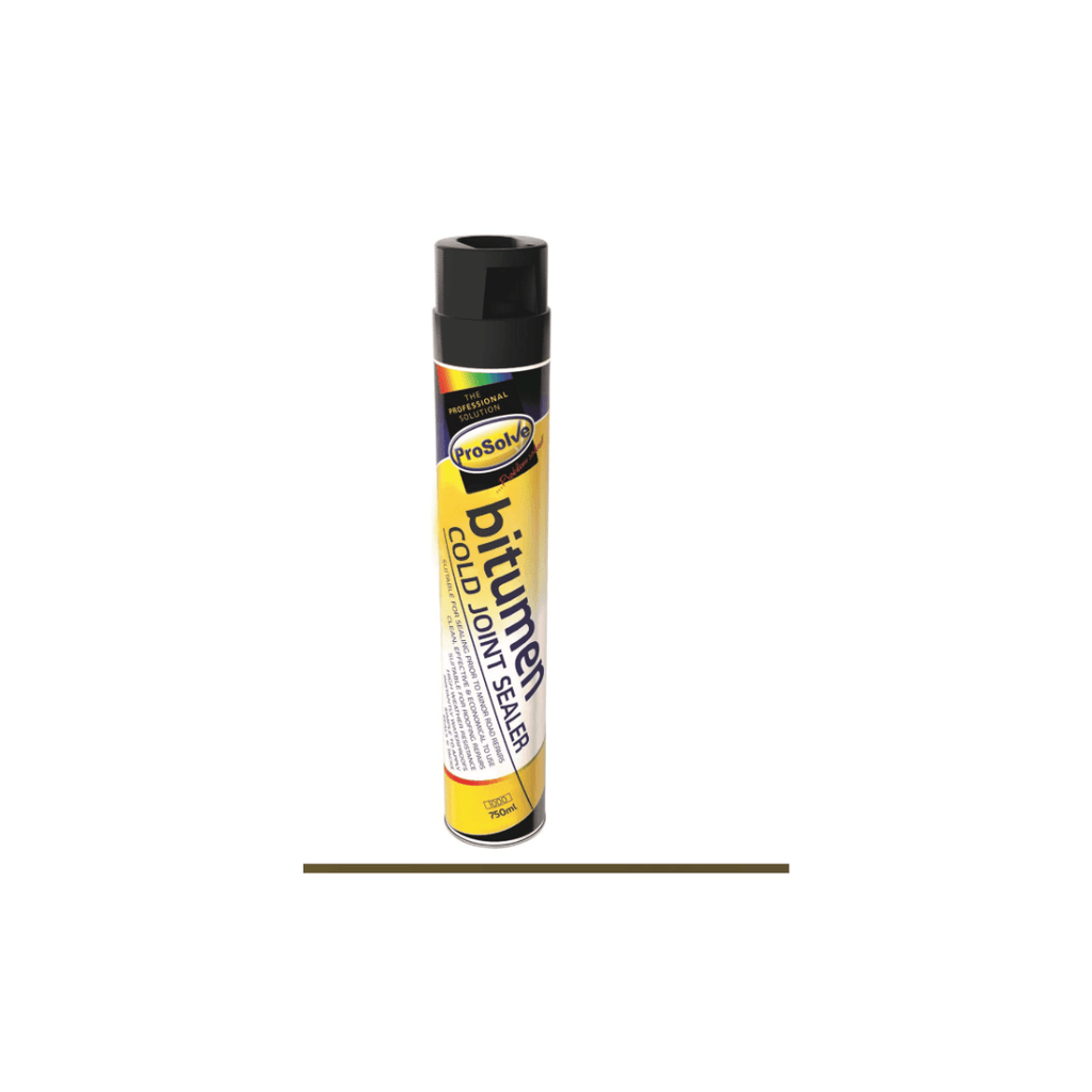 PROSOLVE BITUMEN COLD JOINT SEALER AEROSOL 750ML - Tool Source - Buy Tools and Hardware Online