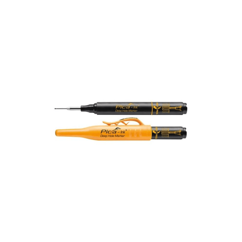 PICA 150/46 INK DEEP HOLE BLACK MARKER (150/46/SB) - Tool Source - Buy Tools and Hardware Online