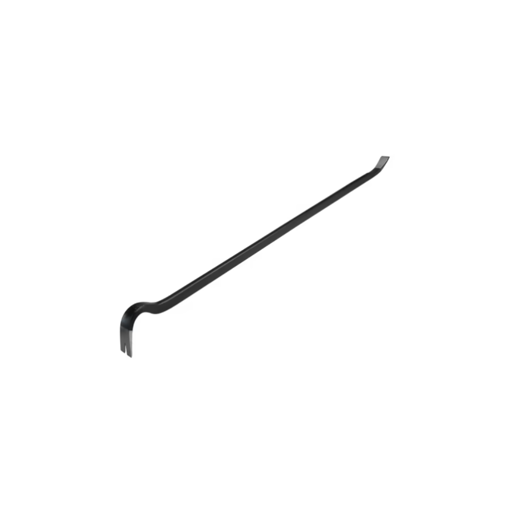 Metal wrench on a white background
