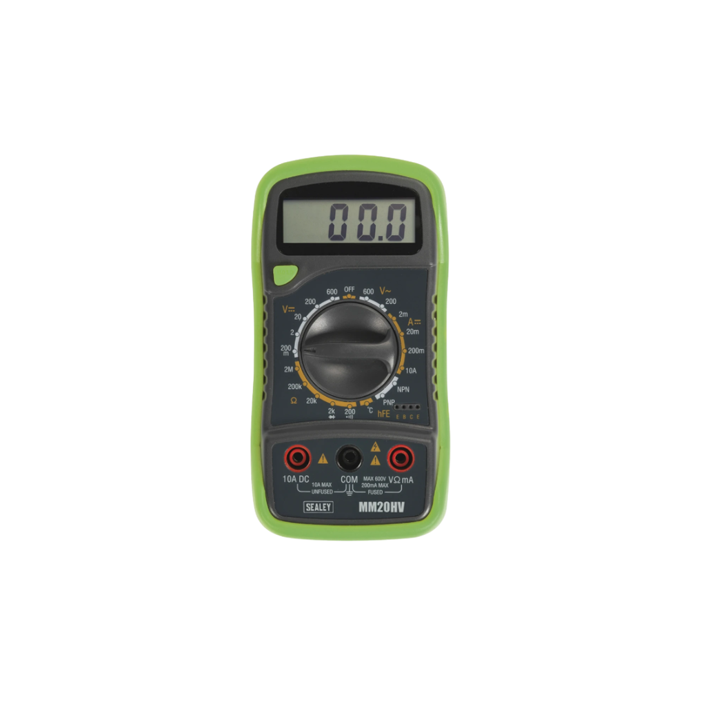 Sealey MM20HV 8-Function Digital Multimeter with Thermocouple
