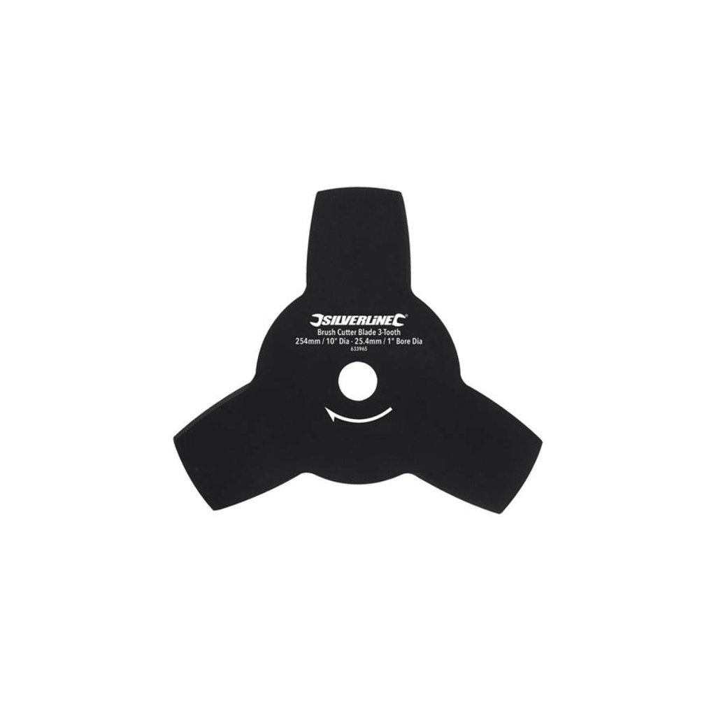 Silverline Brush Cutter Blade 3-Tooth - Tool Source - Buy Tools and Hardware Online