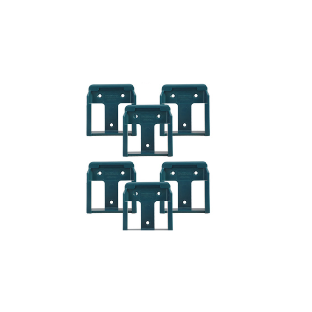 Stealth Mounts Makita 18V LXT Battery Mounts 6 Pack (BM-MK18-BLU-6)
