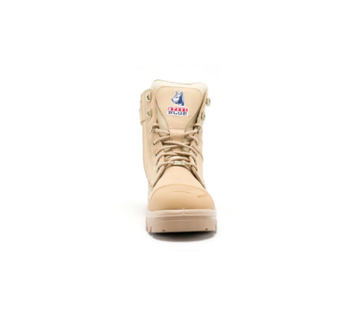 Steel Blue Southern Cross Zip Work Boot (Sand)