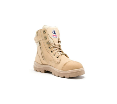 Steel Blue Southern Cross Zip Work Boot (Sand)