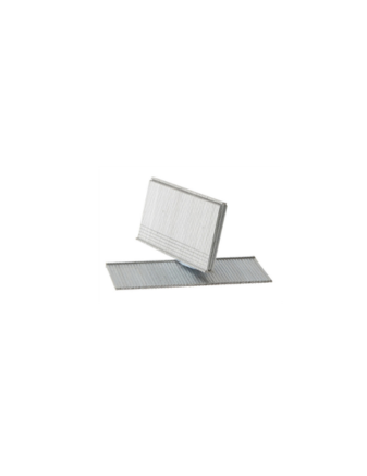 Metallic stand with a rectangular object on a white background