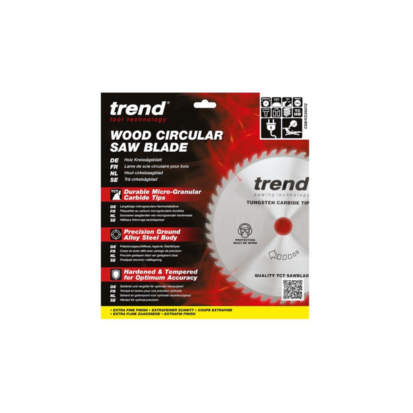 Trend CraftPro Crosscut Saw Blade 260mm x 30mm x 72T