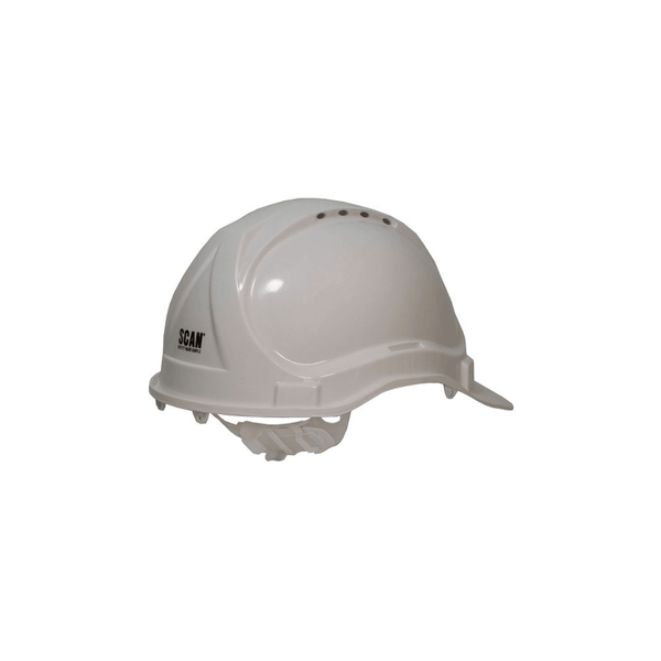 Scan Safety Helmet White - Tool Source - Buy Tools and Hardware Online