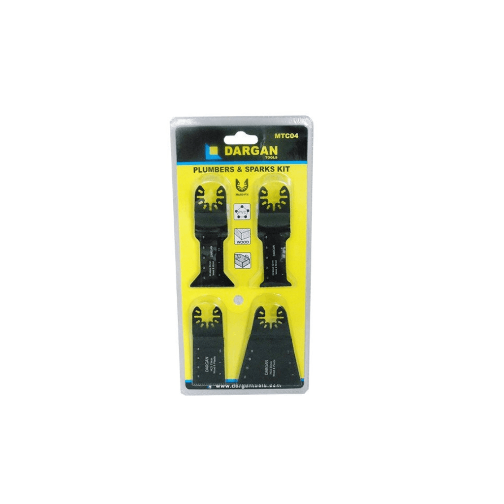 Dargan 4pce Multi-Tool Cutting Set MTC04 - Tool Source - Buy Tools and Hardware Online