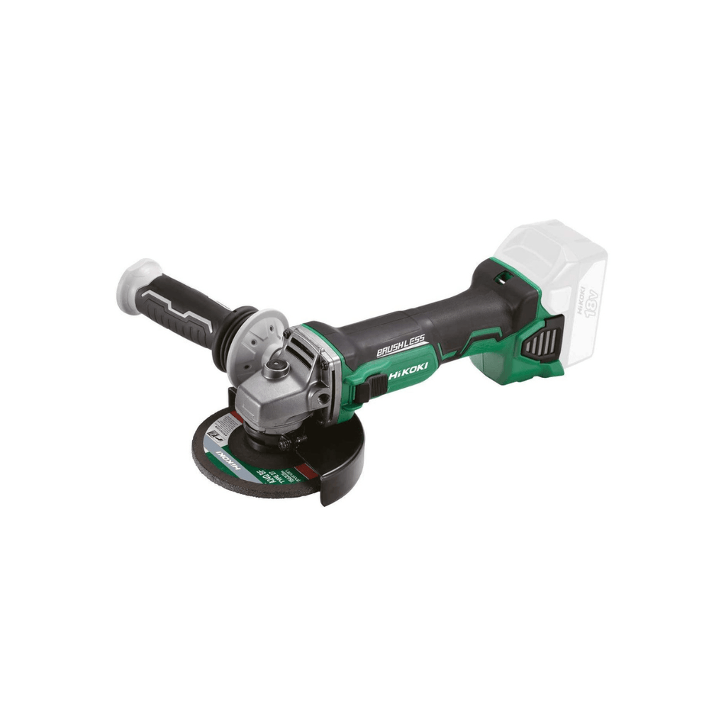 Hikoki G18DBAL 18V Cordless Brushless Angle Grinder Body Only - Tool Source - Buy Tools and Hardware Online