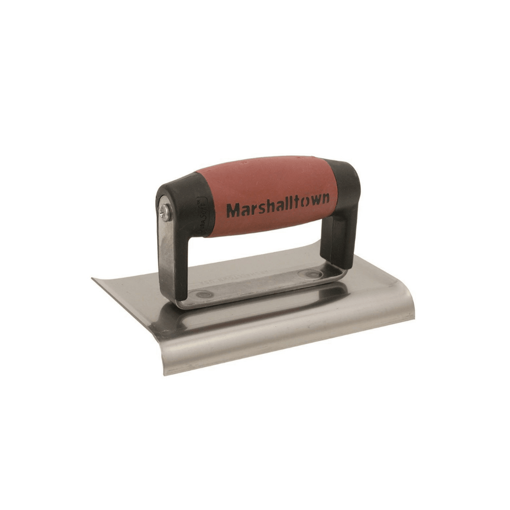 Marshalltown Edger - Curved Ends 6”x3”-DuraSoft Handle (36D)
