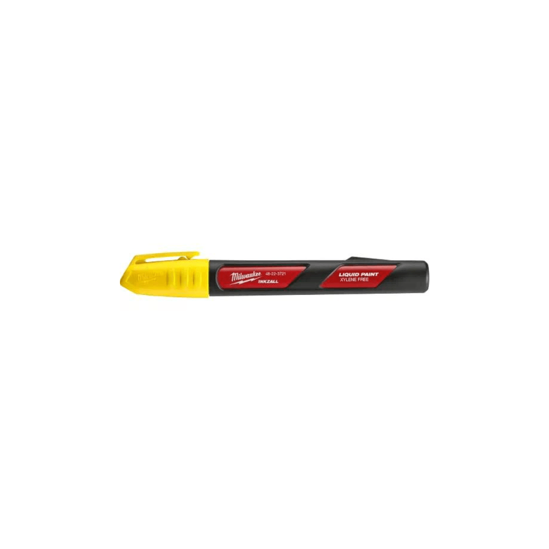 Milwaukee INKZALL™ Yellow Liquid Paint Marker - Tool Source