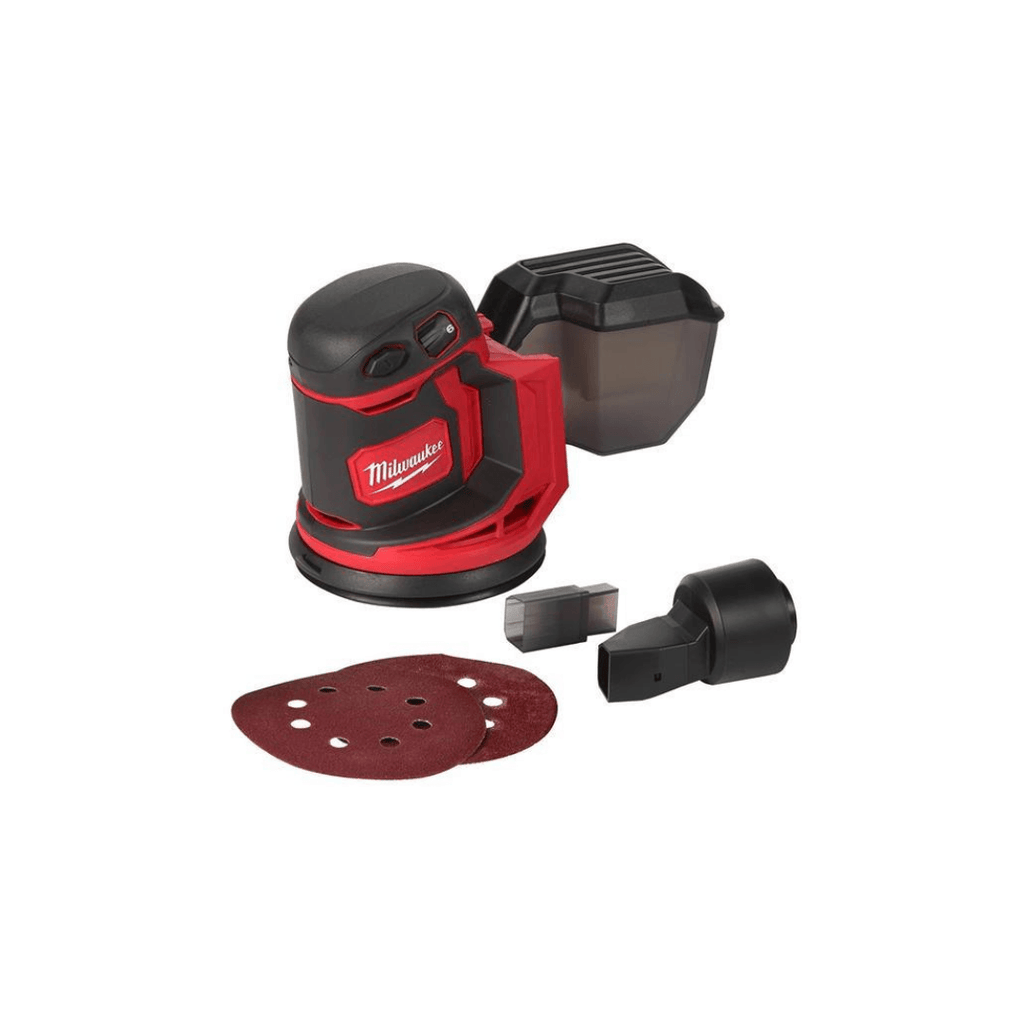 Milwaukee Random Orbital Sander 125mm M18BOS125-0 (Bare Unit) - Tool Source - Buy Tools and Hardware Online