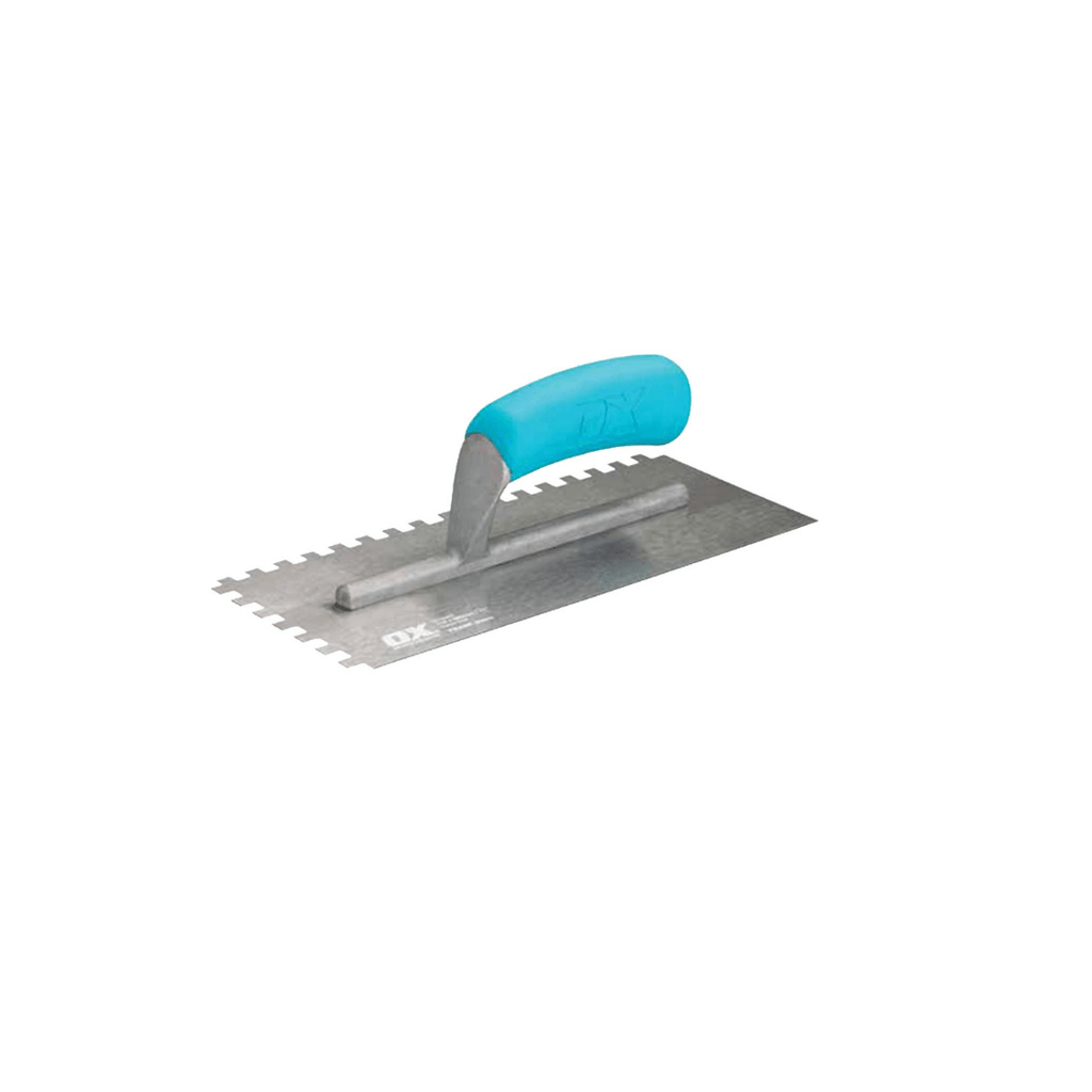OX Tools 10mm Notched Tiling Trowel - Tool Source - Buy Tools and Hardware Online