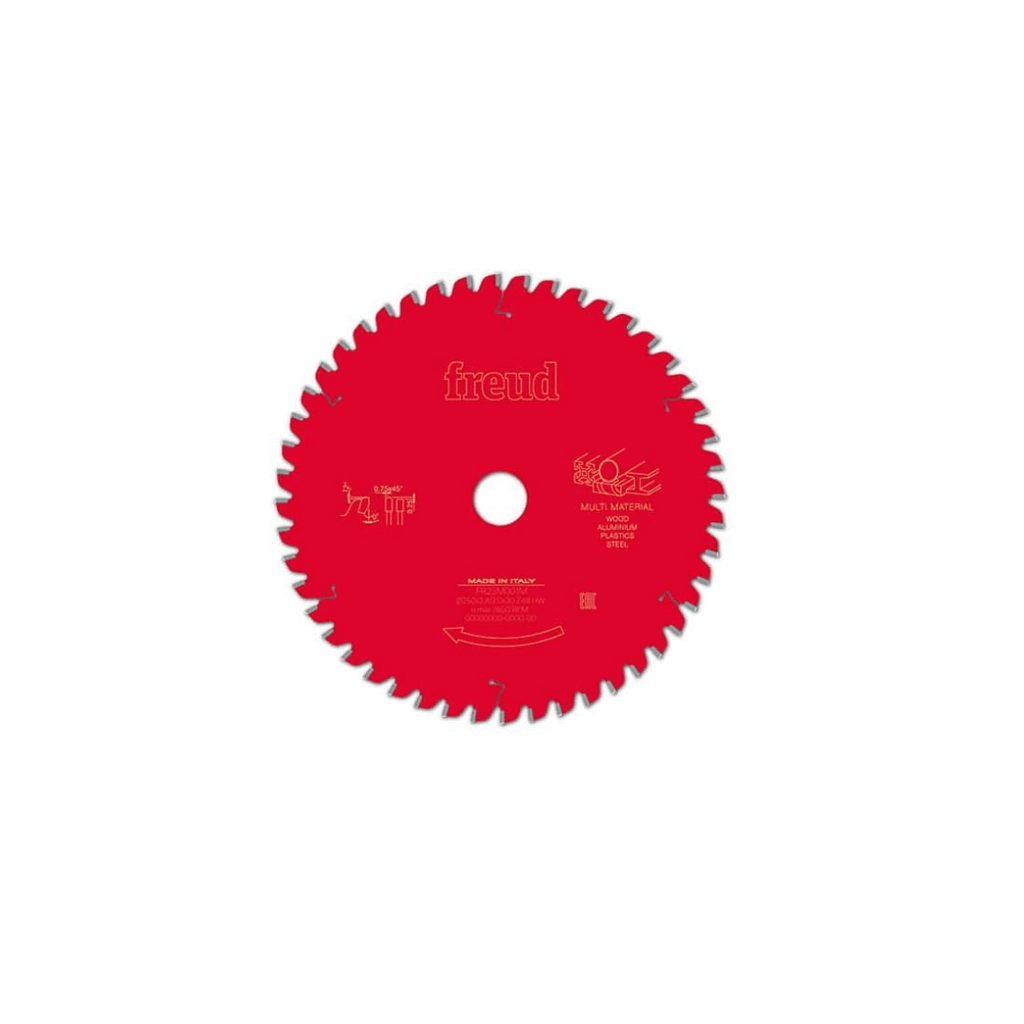 Freud FR23M001M Universal Mitre Saw Blade 250x30x2.4mm 48teeth - Tool Source - Buy Tools and Hardware Online