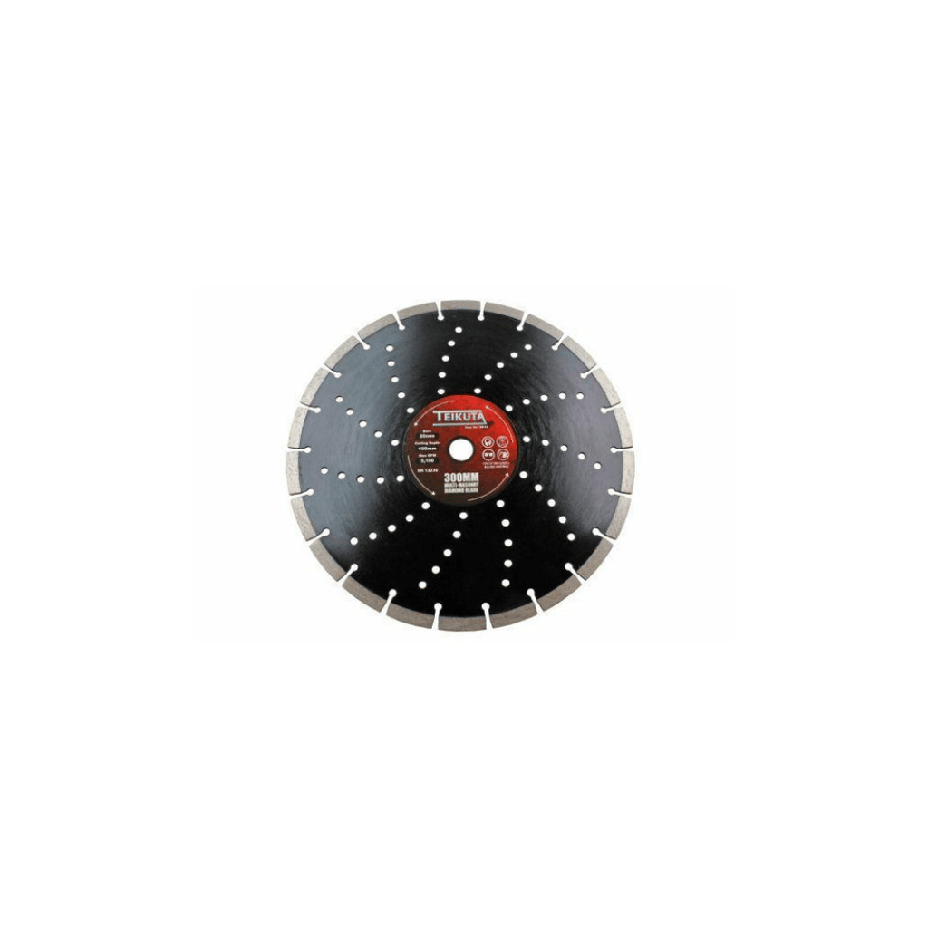 TEIKUTA Segmented Diamond Blade Cutting Disc 300 X 20MM (8105) - Tool Source - Buy Tools and Hardware Online