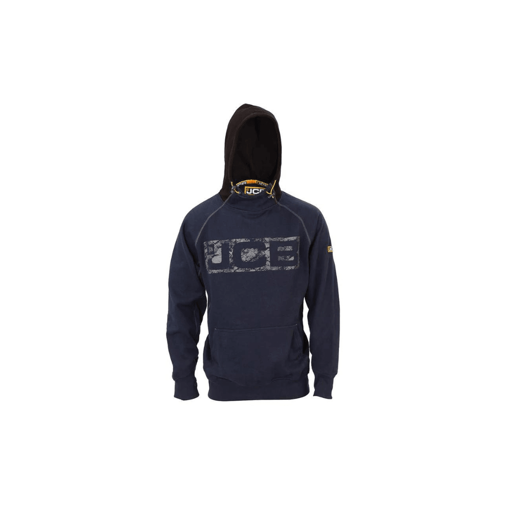 JCB HORTON HOODIE BLACK/GREY (L) - Tool Source - Buy Tools and Hardware Online