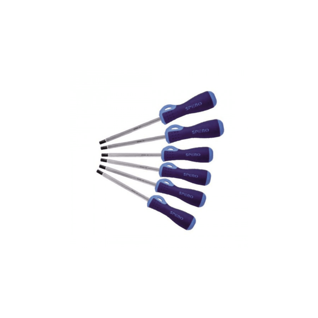 SPERO 6PCE TORX HEAD AND HEX SHANK SCREWDRIVER SET - Tool Source - Buy Tools and Hardware Online