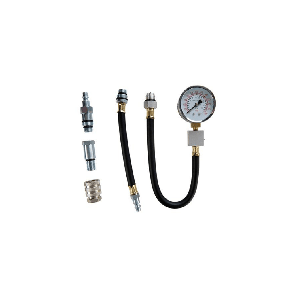 Silverline Petrol Engine Compression Testing Kit 5pce - Tool Source - Buy Tools and Hardware Online