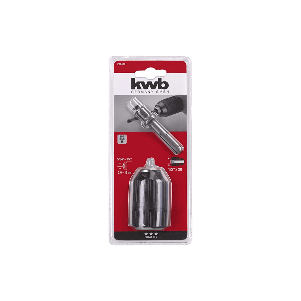KWB 13MM SDS Keyless Chuck 1/2x20 - Tool Source - Buy Tools and Hardware Online