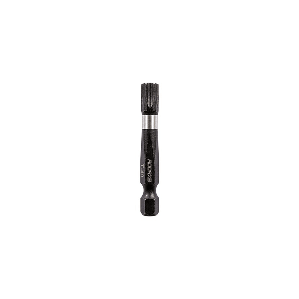 ADDAX X6 T40 X 50MM IMPACT SCREWDRIVER BIT (PACK OF 5) - Tool Source - Buy Tools and Hardware Online