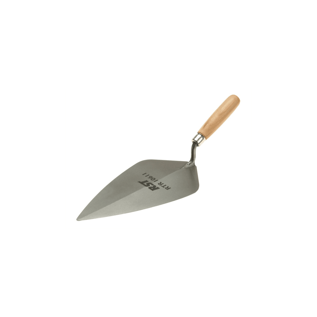 R.S.T 11in Brick Trowel London Pattern - Wooden Handle RTR10611 - Tool Source - Buy Tools and Hardware Online