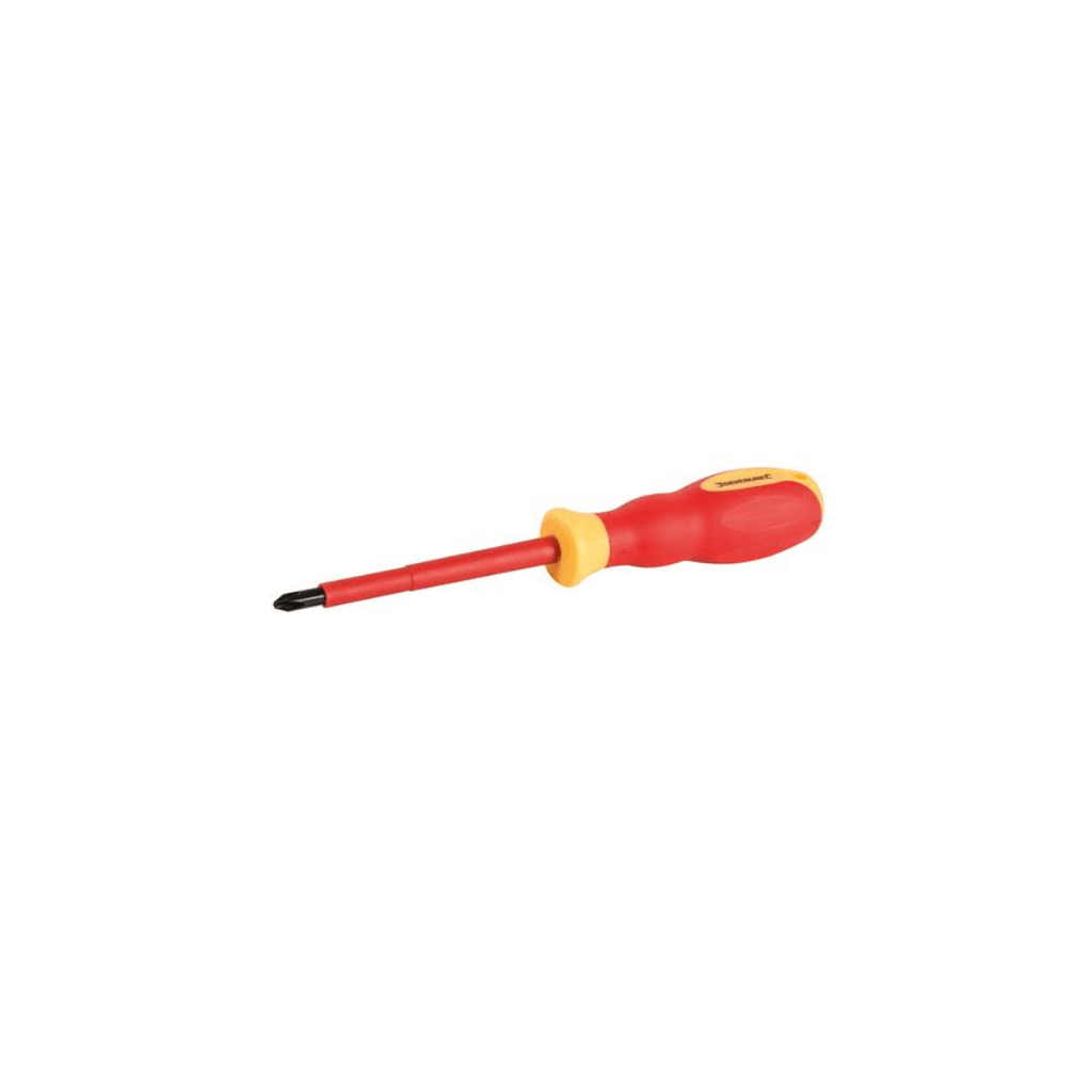 Silverline VDE Soft-Grip Electricians Screwdriver Phillips - Tool Source - Buy Tools and Hardware Online