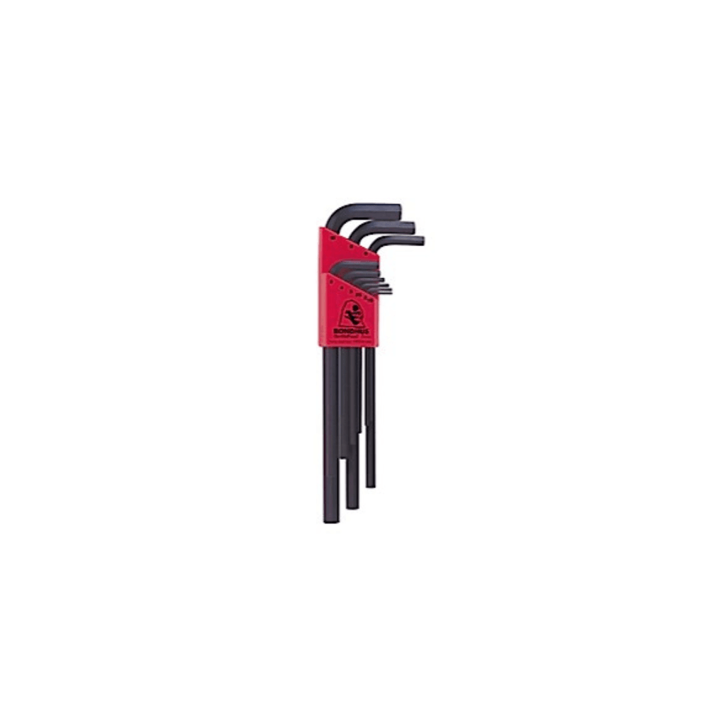 Bondhus 12199, Set 9 Hex L-Wrenches 1.5 - 10mm - Tool Source 