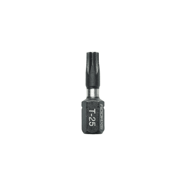 ADDAX X6 T25 X 25MM IMPACT SCREWDRIVER BIT (PACK OF 10) - Tool Source - Buy Tools and Hardware Online