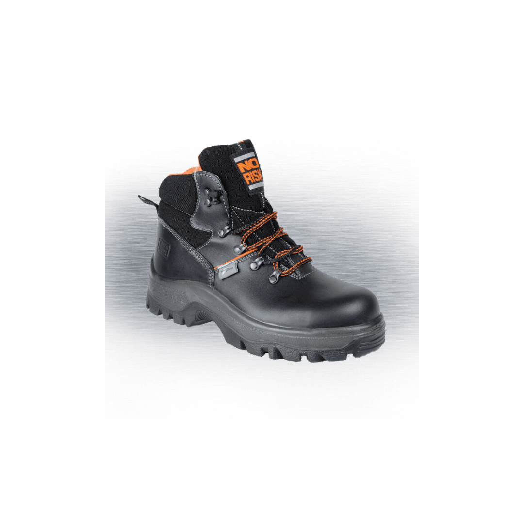 No Risk Franklyn Black Leather S3 Safety Boot | Tool Source